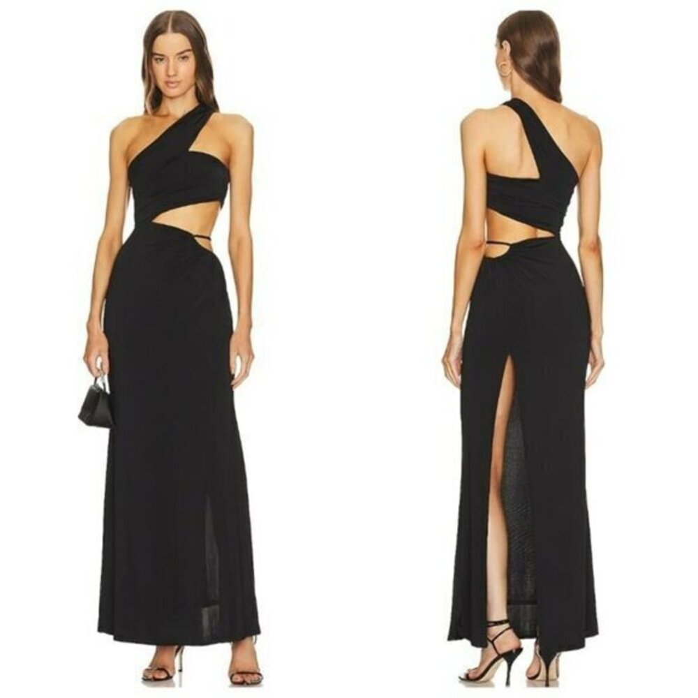 Michael Costello xREVOLVE Priya Dress - Black